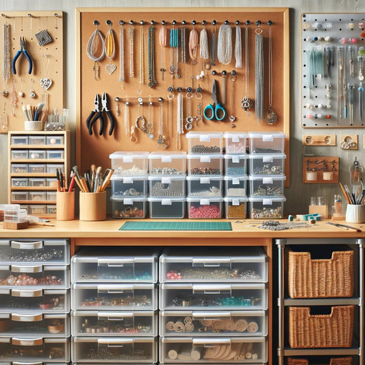 The Best Ways to Store and Organize Your Jewelry Making Supplies
