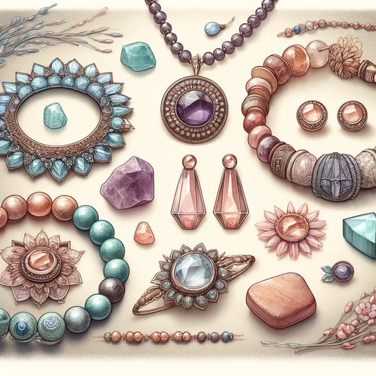 How to Make Jewelry Using Crystals and Healing Stones