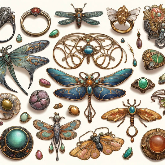 Creating Jewelry with an Art Nouveau Style