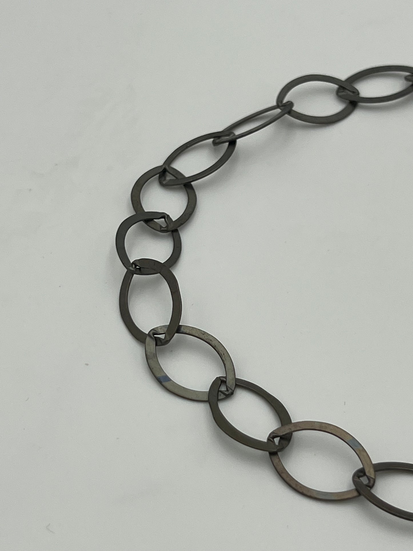 12x20mm Gunmetal Oval Link Chain Priced Per Foot