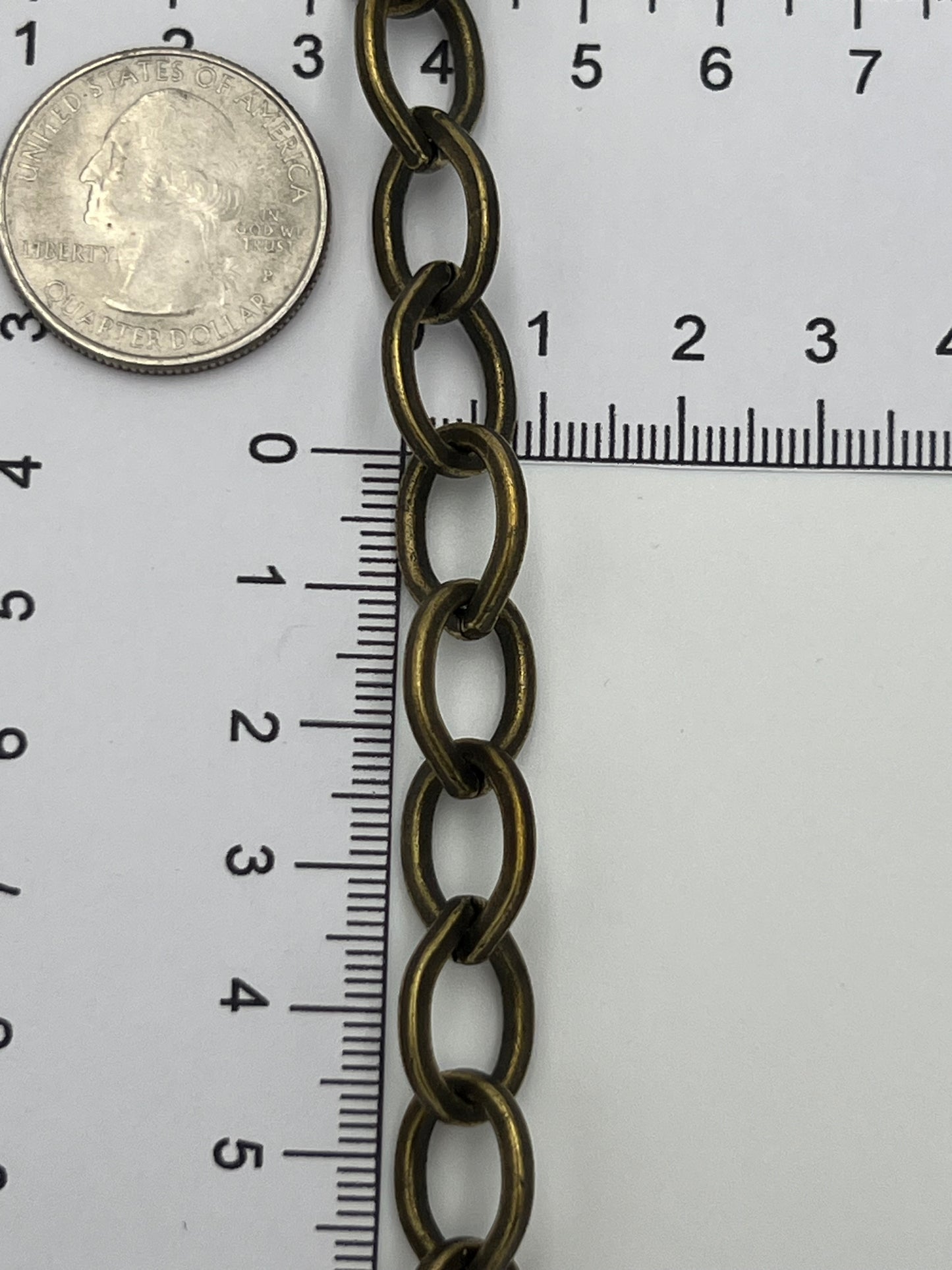 10x14mm Antique Bronze Oval Link Chain Priced Per Foot