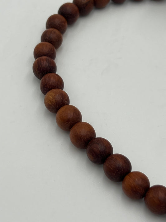 Kamagong Wood Beads 10mm 1 Strand (40cm)