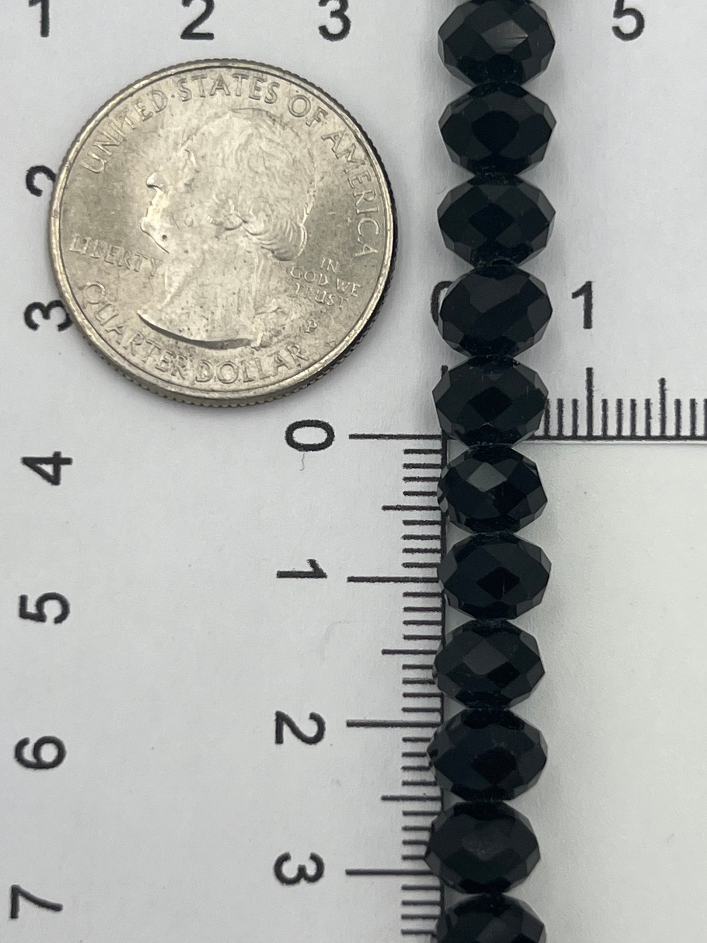 Chinese Rondell Beads 8mm 1 Strand (40cm)