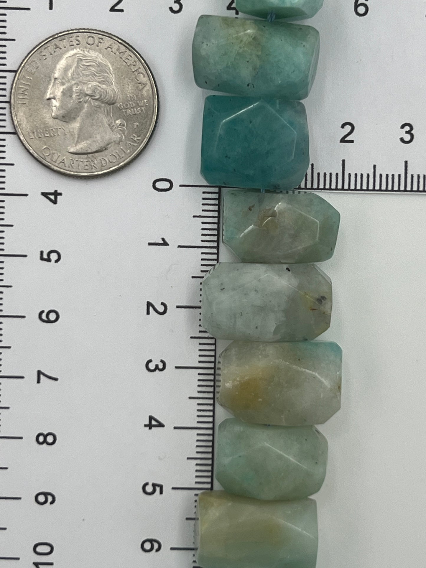 Amazonite Nugget Beads 1 Strand (40cm)