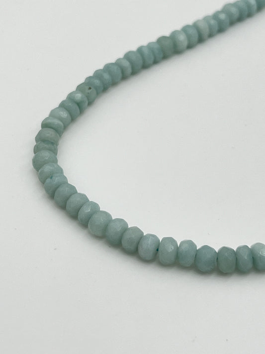 Amazonite 6x4mm Rondell Beads 1 Strand (40cm)