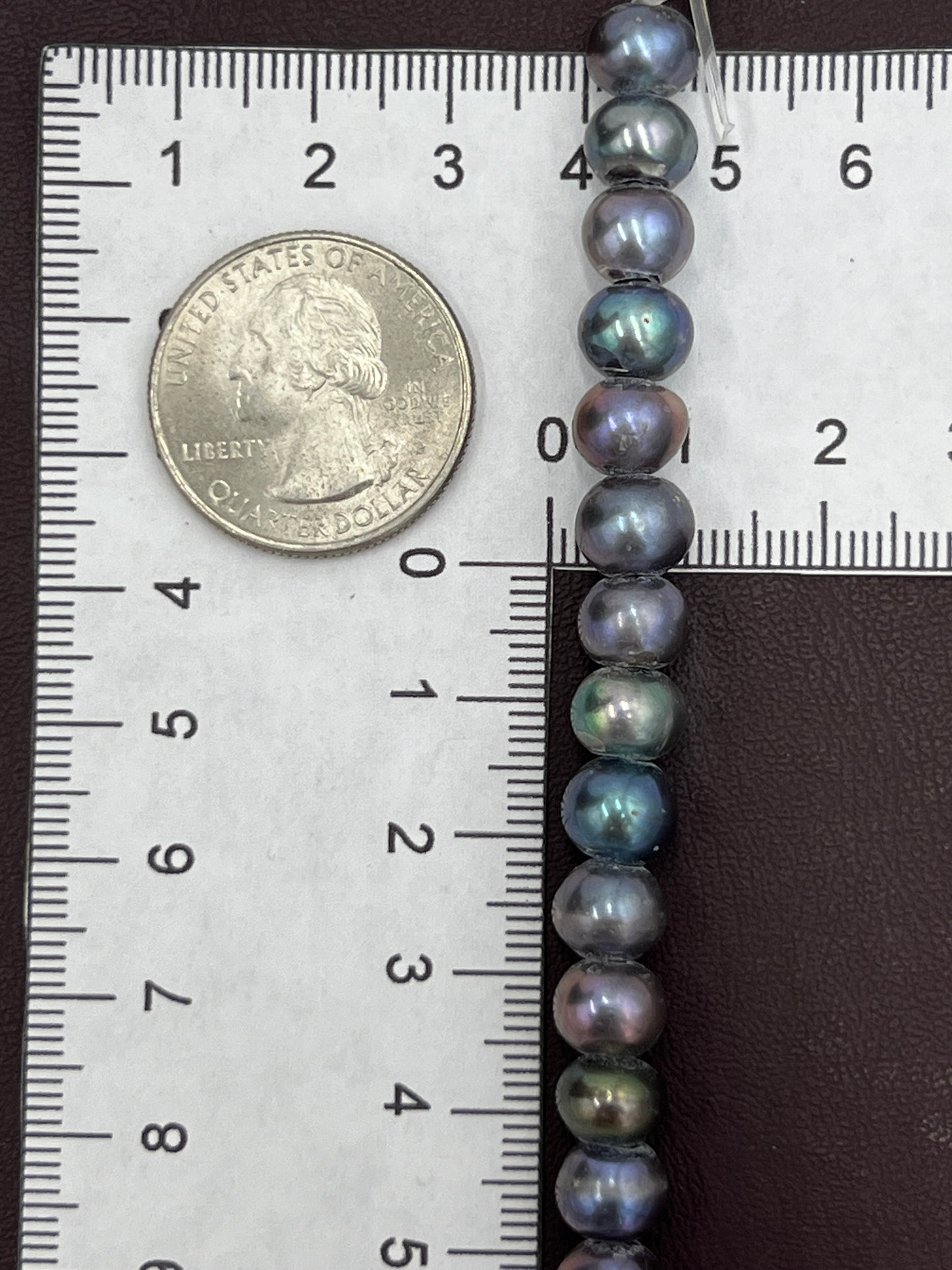 Freshwater Pearl 8mm Large Hole 1 Strand (20cm)