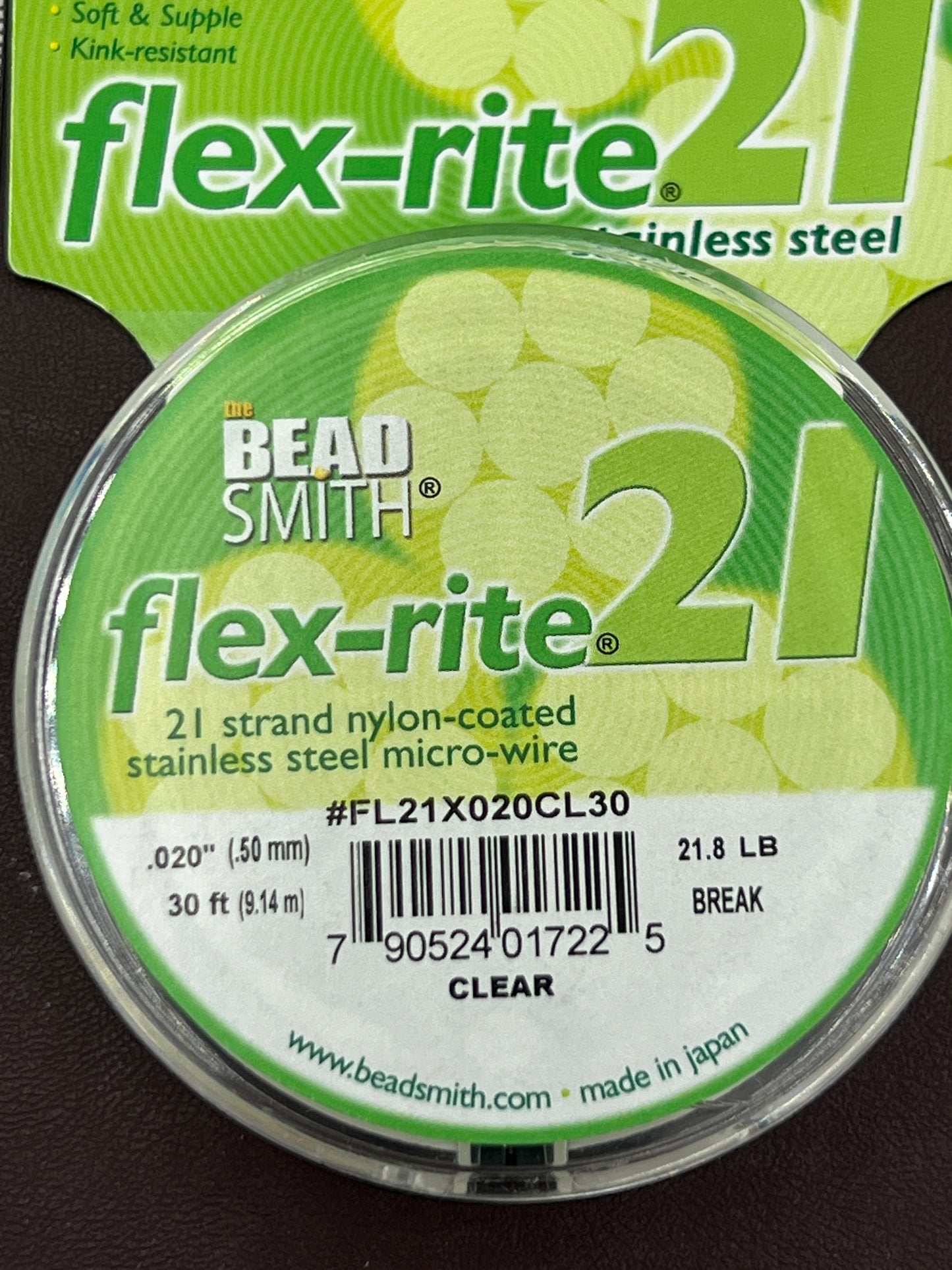 Flex-Rite 21 Strand .020” 30ft Clear