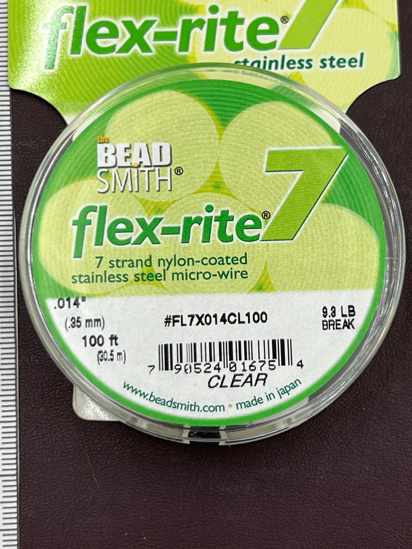 Flex-Rite 7th .014” Clear 100ft