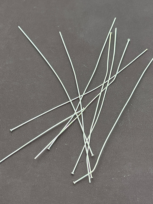 4 Inch Silverplated Headpin 144 Pack