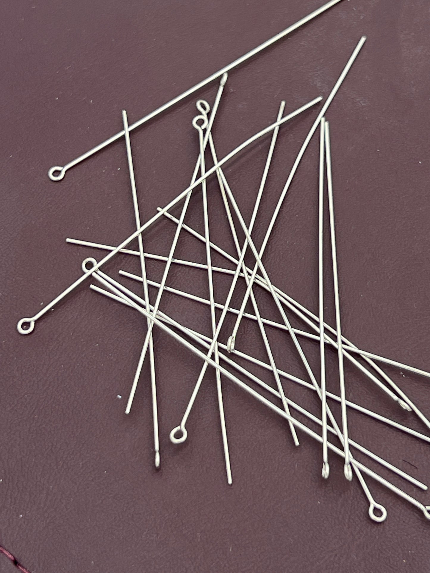3 Inch Nickle Plated Eyepin 100 Pack