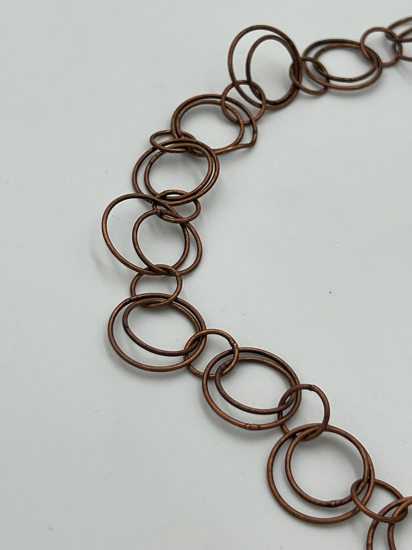 20mm 2 Ring Antique Copper Chain Priced Per Foot