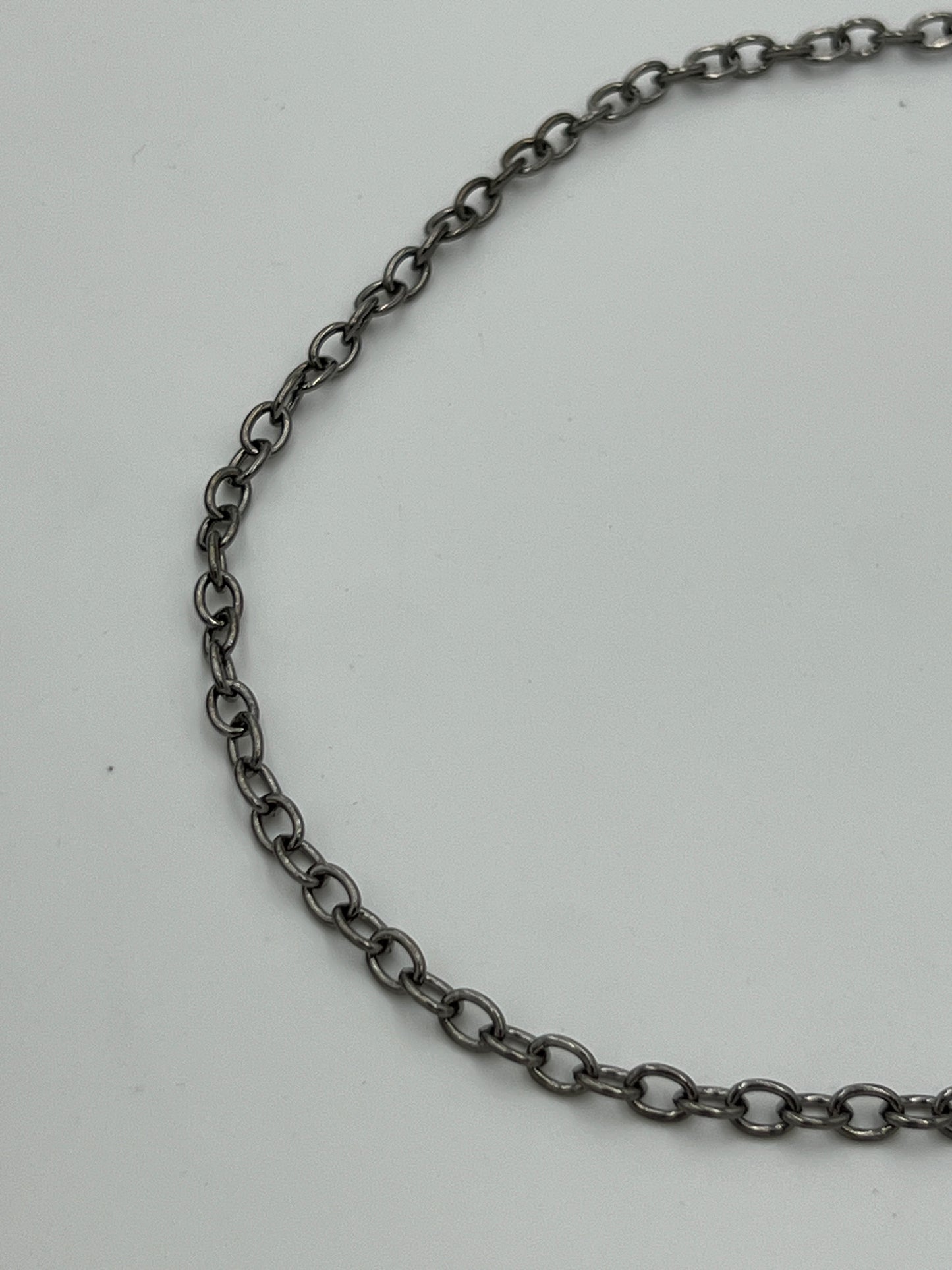 Link Chain 5x6mm Gunmetal Priced Per Foot