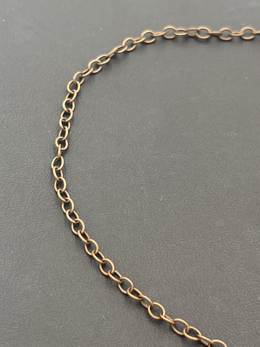 Like Chain 5x3mm Antique Copper Finish Priced Per Foot