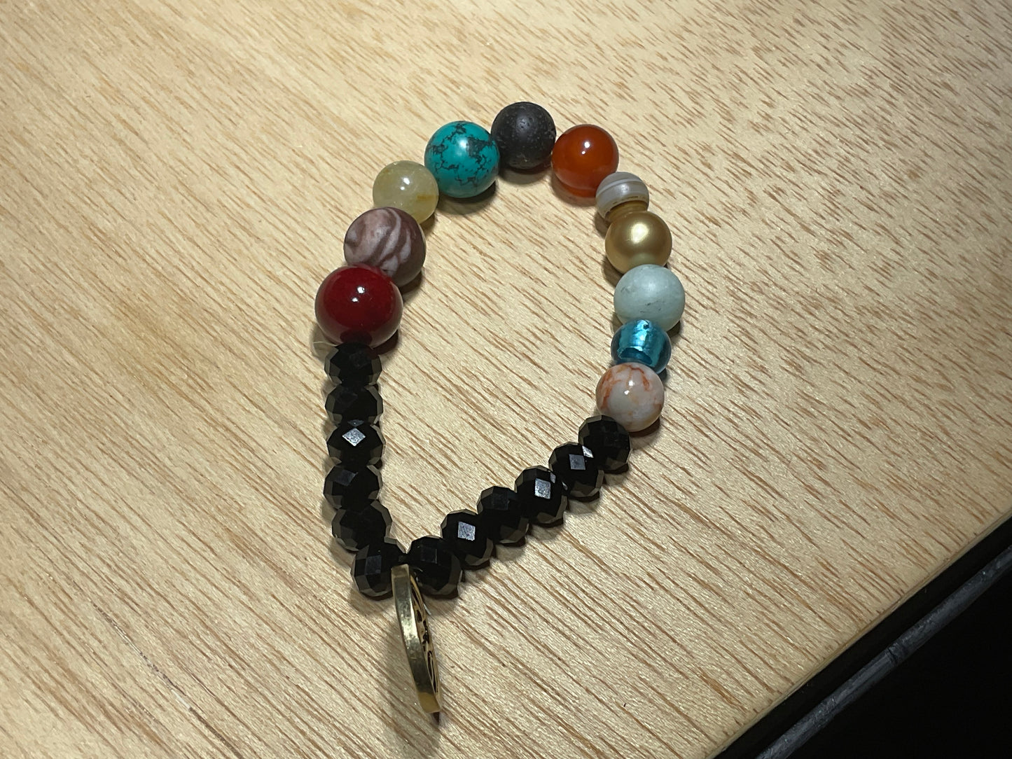 Cosmic Solar-system Gemstone Bracelets