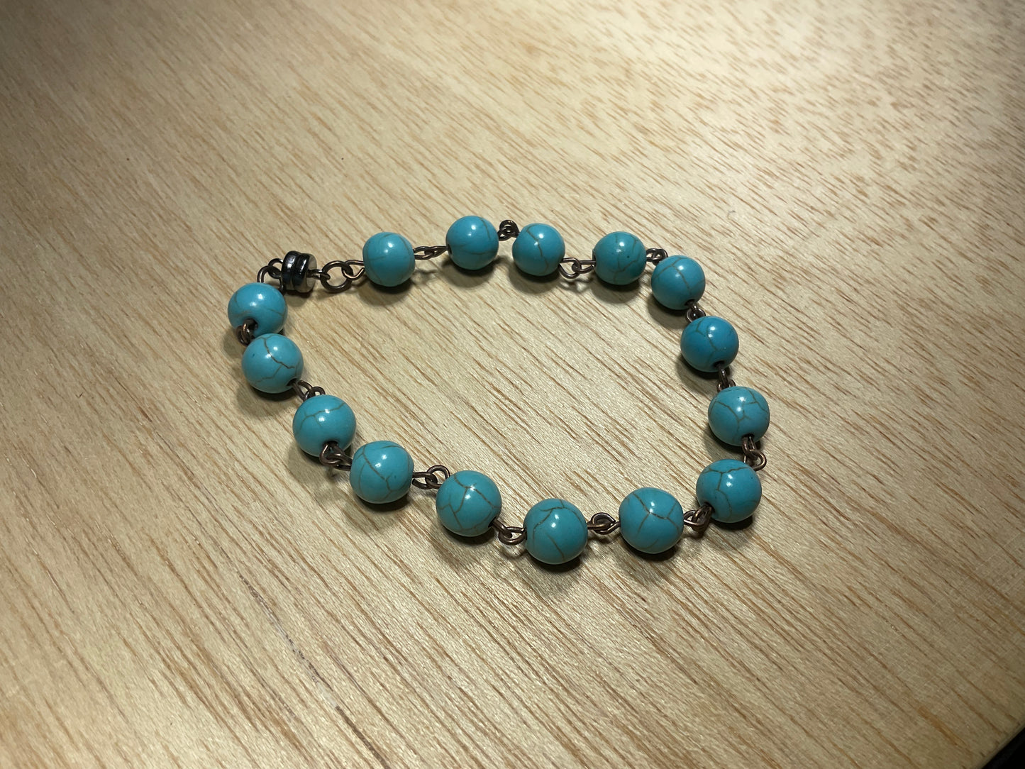 Impression Turquoise Chained Bracelet