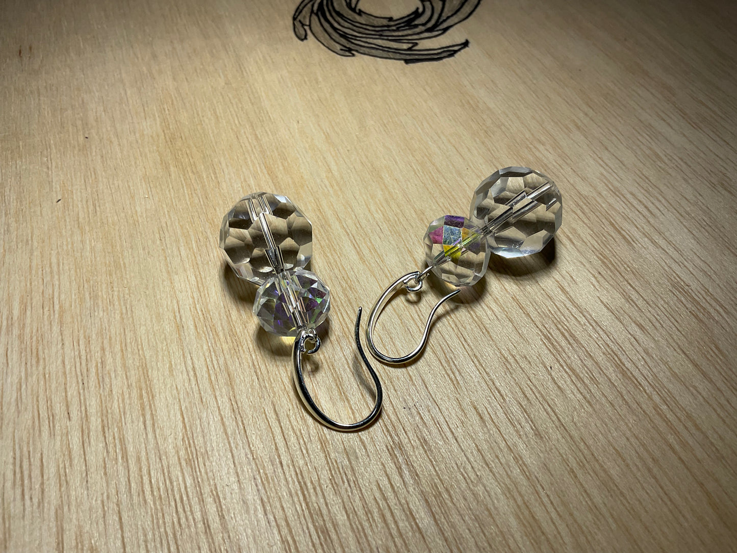 Chandelier Earrings Czech￼Crystal