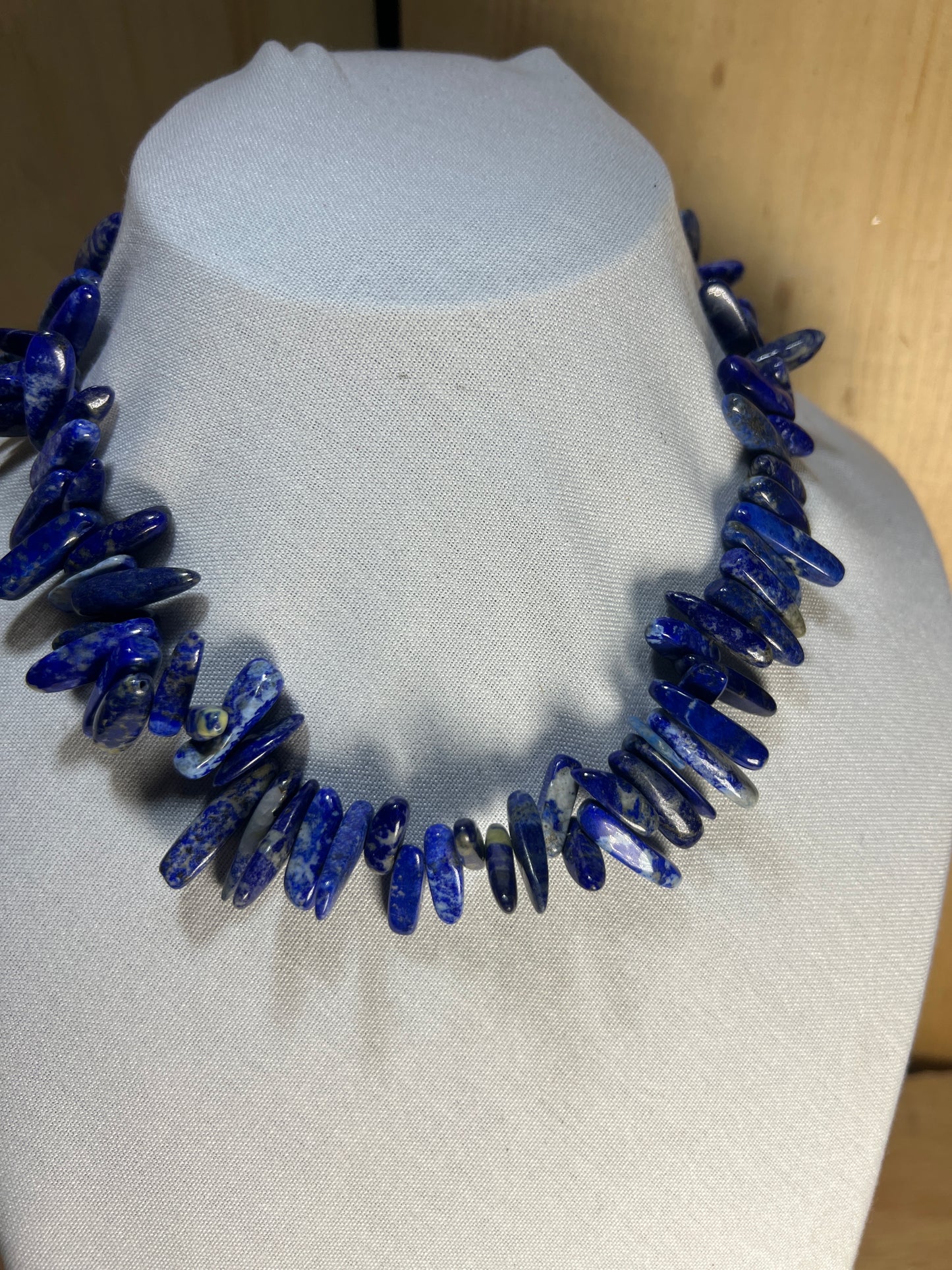 Blue Lapis Branch Necklace